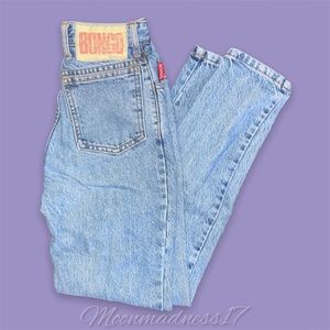 Rare vintage 90’s BONGO blue jeans.💙